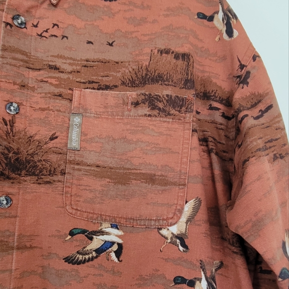 COLUMBIA RIVER LODGE MEN'S SHIRT L - Picture 5 of 6
